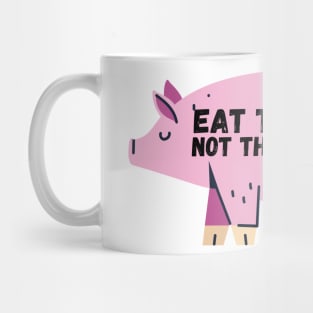 Eat the Rich, Not The Animals - Veganuary Mug